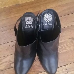 Size 12 black mules